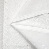 Broderie anglaise Nessa blanc cassé