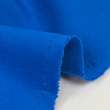 Molleton de coton bleu