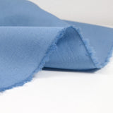Blue cotton poplin