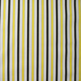 Cotton tejido Gloria Gloria Clexión amarilla y negra Fondo blanco