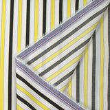 Cotton tejido Gloria Gloria Clexión amarilla y negra Fondo blanco