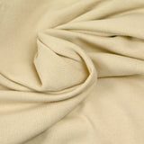 Molleton coton french terry beige