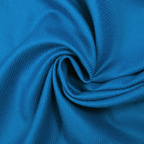 Twill de laine vierge bleu azur