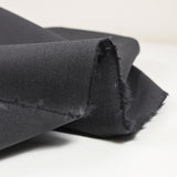 Anthracite gray cotton poplin