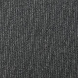 Tissu tailleur flanelle 100% laine Super 120's rayé fond anthracite