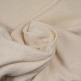 Maille viscose lurex doré fond écru