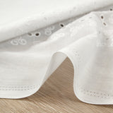 Broderie anglaise Zora blanc cassé