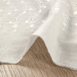 Broderie anglaise Aoife blanc cassé