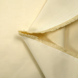 Satin de coton lourd ivoire