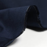 Popeline de coton marine