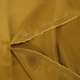 Satin de viscose effet cupro ocre
