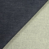 Jean's coton lourd Justine bleu brut