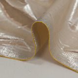 Pink champagne lamé polyester
