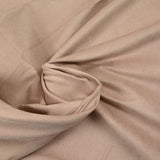 Suédine jersey vieux rose