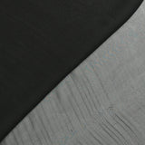 Mousseline 100% soie noir