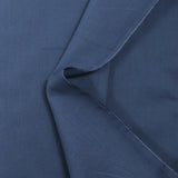 Voile de coton bleu foncé