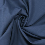 Voile de coton bleu foncé