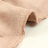 Suédine jersey vieux rose