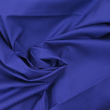 Algodón liso azul real