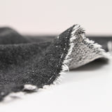 Molleton polycoton french terry gris