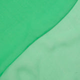 Mousseline 100% soie vert
