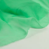 Mousseline 100% soie vert