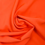 Crêpe de polyester orange