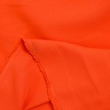 Crêpe de polyester orange