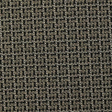 Maille Milano polyester Lurex chemin croisé beige et noir