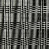 Maille Milano polyester prince-de-galles noir et blanc