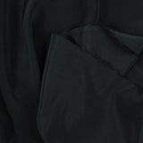 Crêpe fluide acétate et soie noir