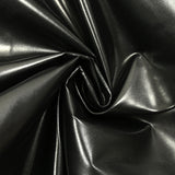 Simili cuir envers maille noir