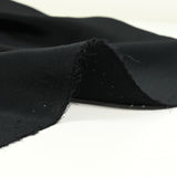 Crêpe fluide acétate et soie noir