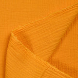 Double gauze in yellow cotton