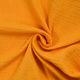 Double gauze in yellow cotton