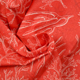 Orange Corail Policotton Print