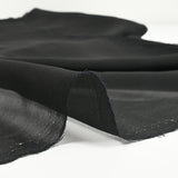 Mousseline de soie et acétate noir