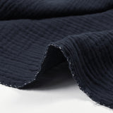 Double night blue gauze