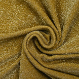 Jersey de velours lurex doré