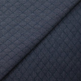 Chambray matelassé Eva bleu marine