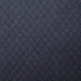 Chambray matelassé Eva bleu marine