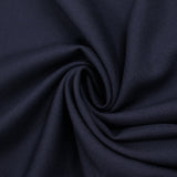 Tissu tailleur laine mélangée sergé bleu nuit