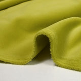 Jersey de velours tout doux vert anis