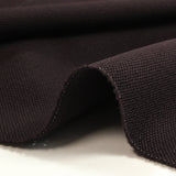 Mezcla de lana con textura de ciruela oscura