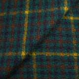 100% Laine sherpa à carreaux Anouk fond canard