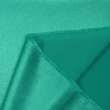 Turquoise washed satin crepe