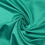Turquoise washed satin crepe