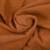Velours côtelé sherpa double face camel