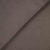 Velours côtelé sherpa double face taupe
