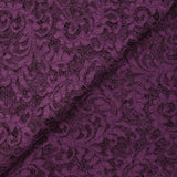 Dentelle festonnée Judith prune
